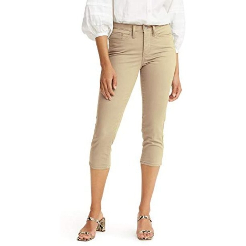 Levi's 311 shaping skinny capris 33" waist